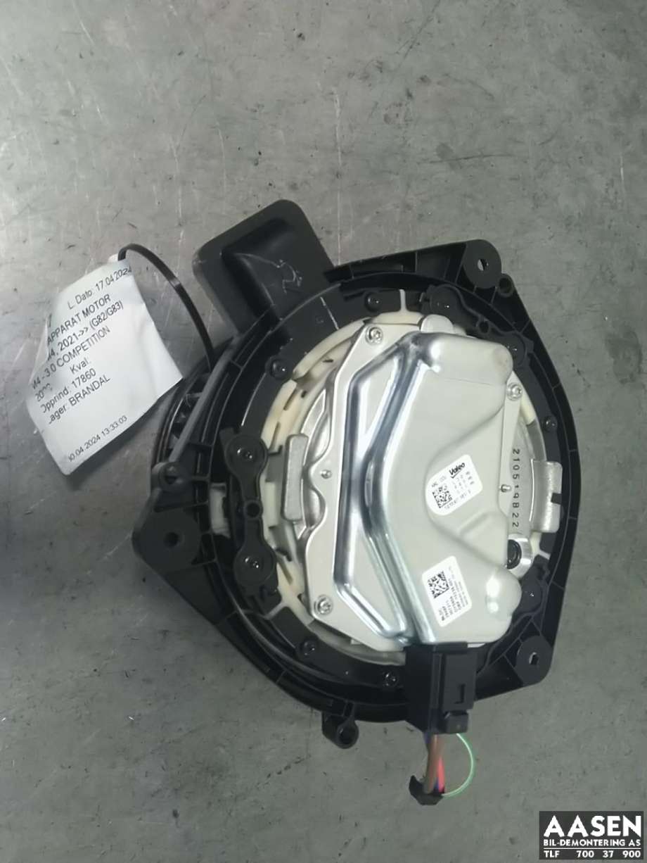 Varmeapparat motor til BMW M4, 2021-->> (G82/G83) (G82/G83) (64 11 9 382 861)