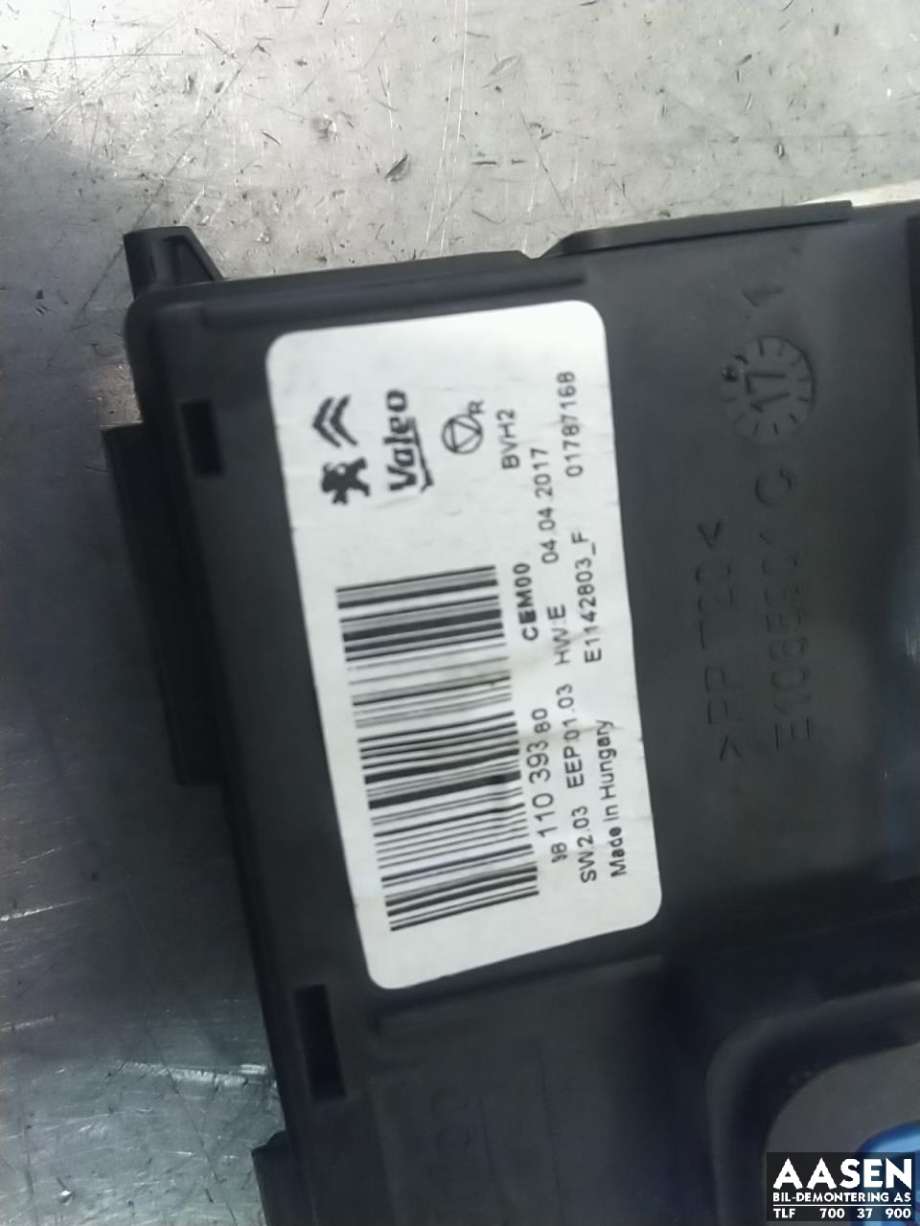 Styreenhet klima/aircondition til Toyota Proace 2016-->> (Type II)  (VALEO|9811039380|)