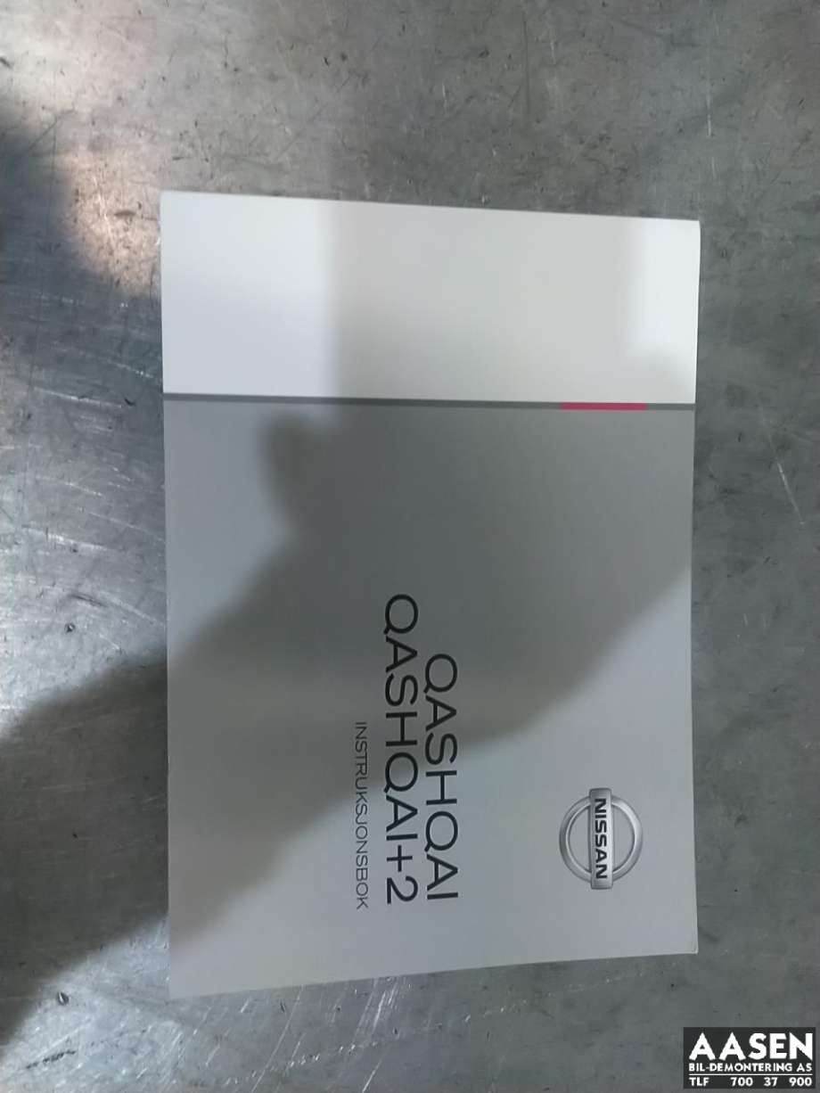 Instruksjonsbok til Nissan Qashqai, 2010-2014 (Type I, Fase 2)
