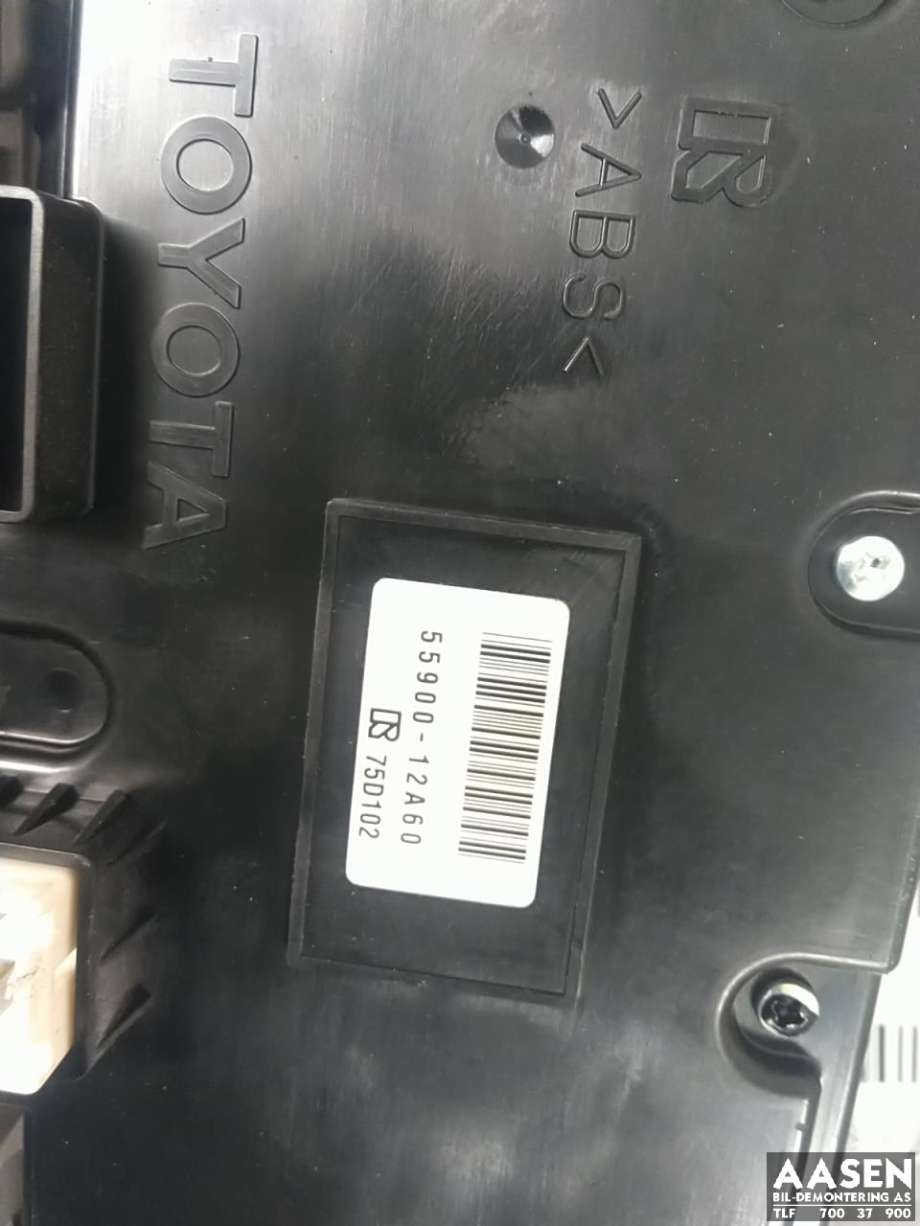 Varmeapparat betjening til Toyota Corolla 2007-2013