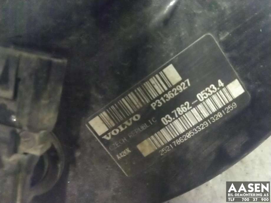 Bremsekraft-forsterker til Volvo V40 2012-2019 (31362927|)