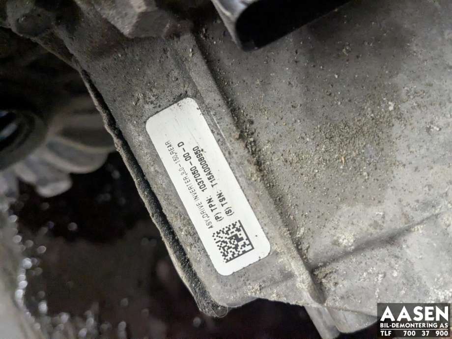 Motor elbil bak til Tesla Model S 2013-2016 (Fase 1) (L2S|1037000-00-F|)