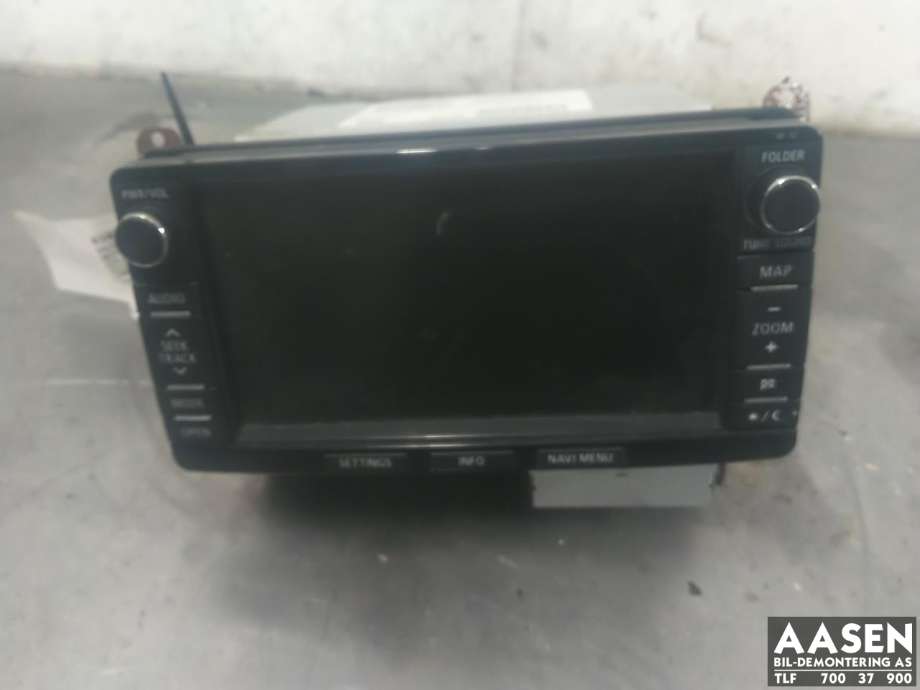 Bilstereo navigasjon til Mitsubishi Outlander, 2012-2015 (Type III, Fase 1)  (8701A562)