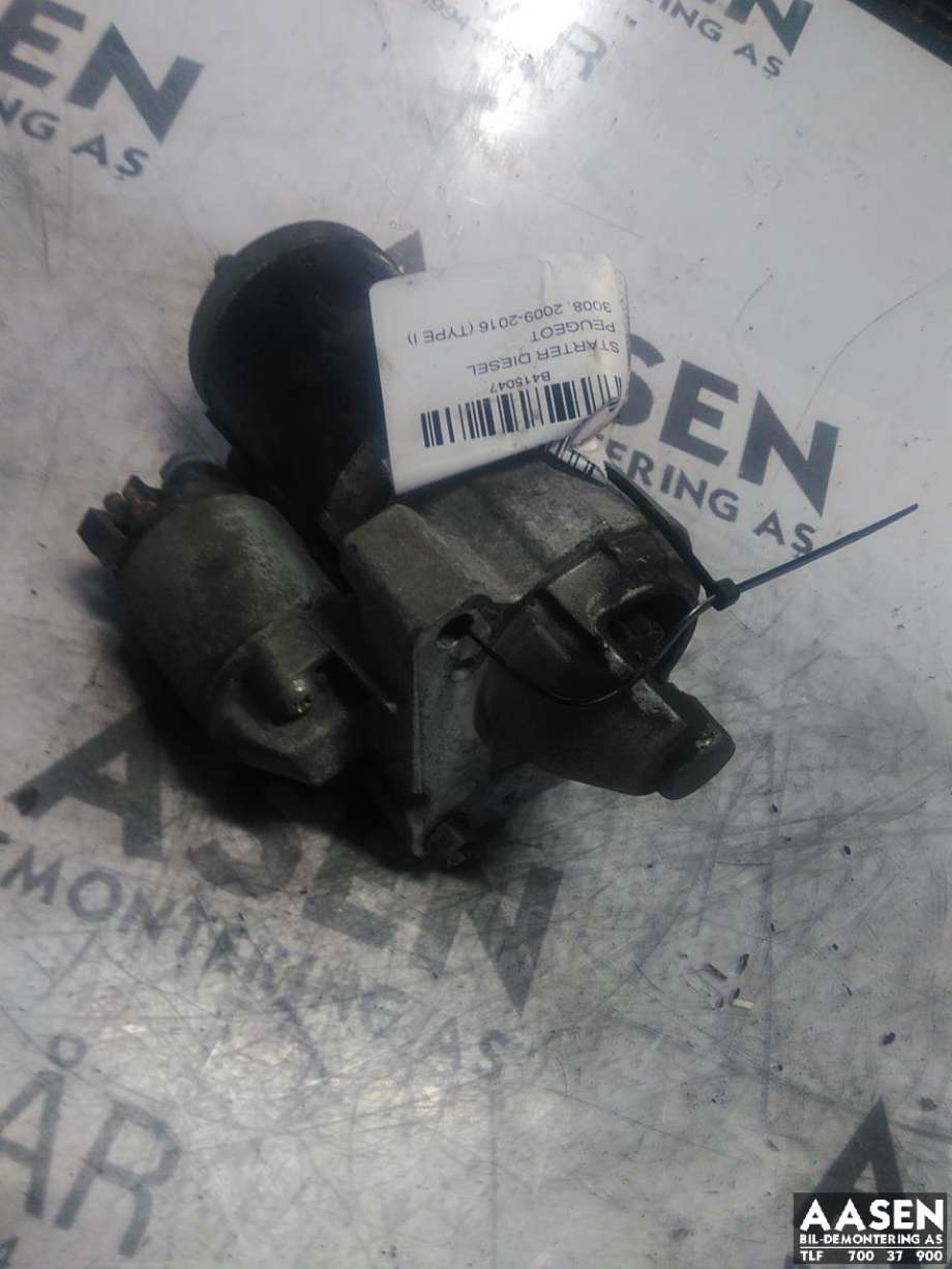 Starter diesel til Peugeot 3008, 2009-2016 (Type I)  (5802 Z8)