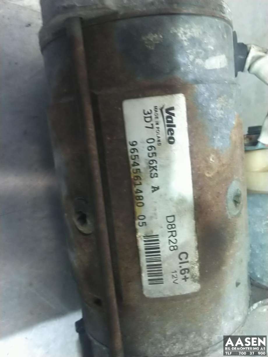 Starter diesel til Toyota Proace 2016-->> (Type II)  (VALEO|9654561480 05|)