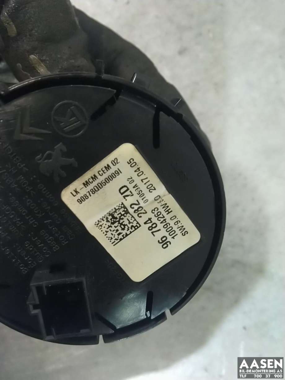 Bryter diverse til Toyota Proace 2016-->> (Type II)  (96784282ZD|)