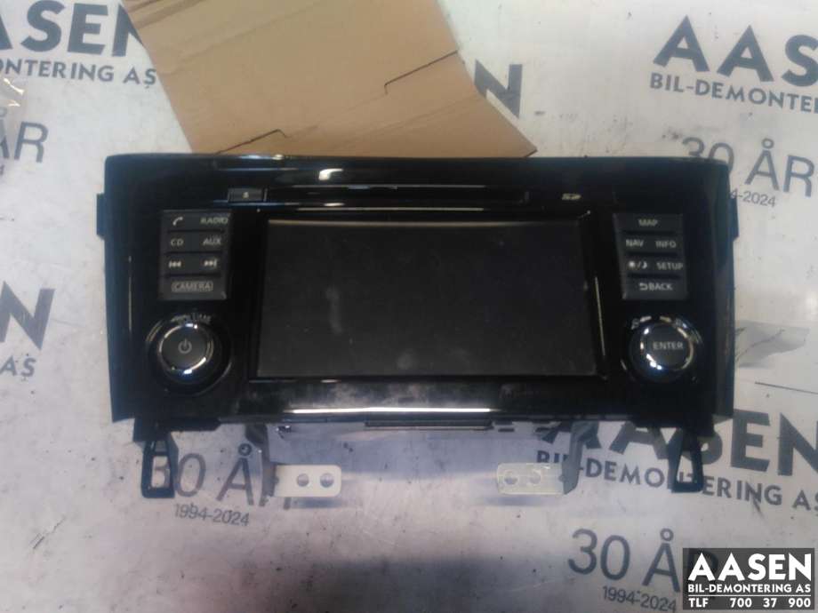 Bilstereo til Nissan Qashqai, 2014-2021 (Type II)  (259154ET3A)