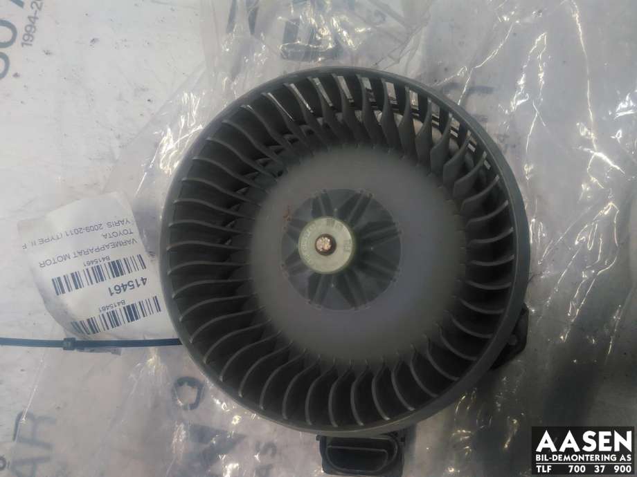 Varmeapparat motor til Toyota Yaris, 2009-2011 (Type II, Fase 2)