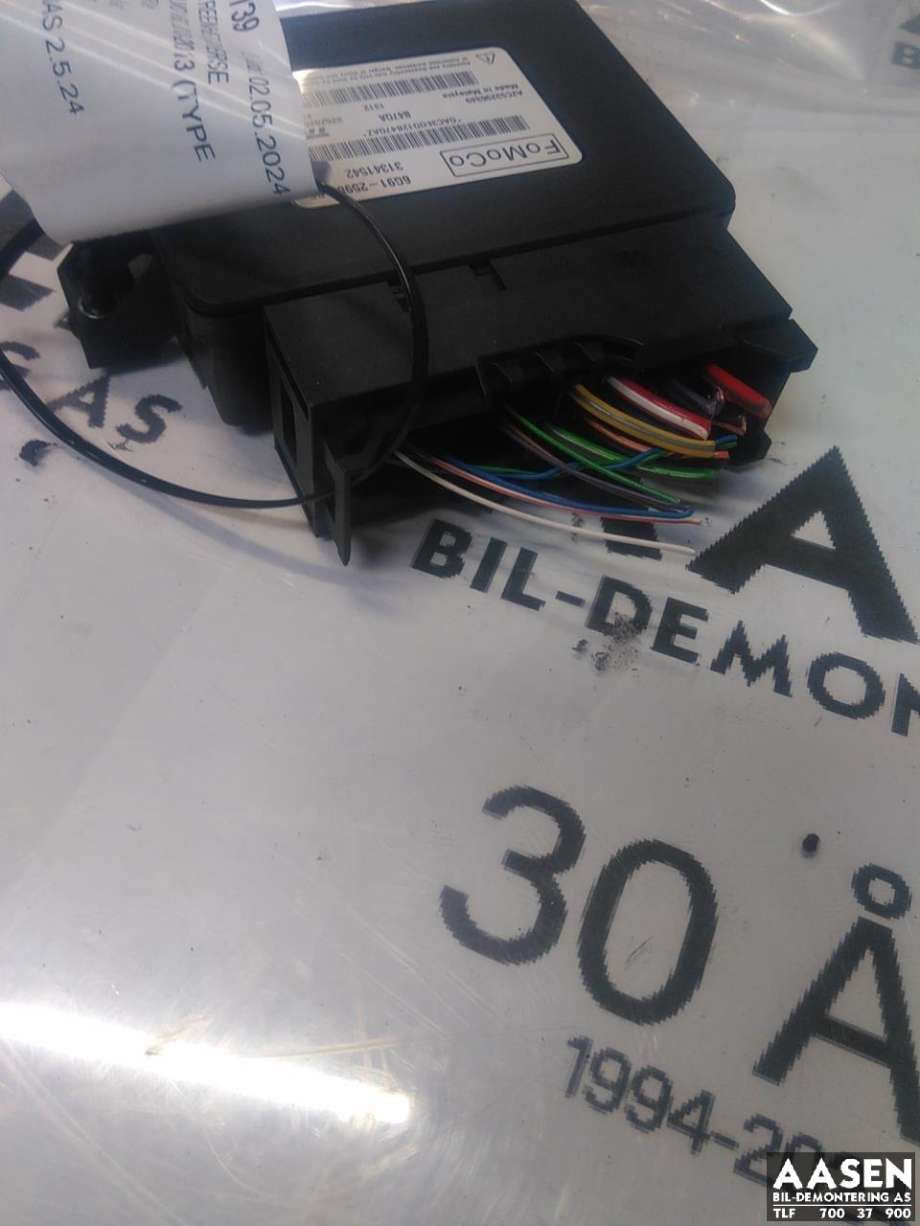 Styreenhet elektrisk parkbrems (EPB - Electric Parking Brake) til Volvo V60 2010-2013 (Type I, Fase 1)  (6G91-2598-CF|31341542|)