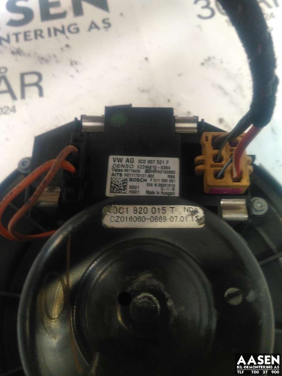 Varmeapparat motor til VW Passat 2011-2015 (B7) (B7) (1K1 820 015 Q|)
