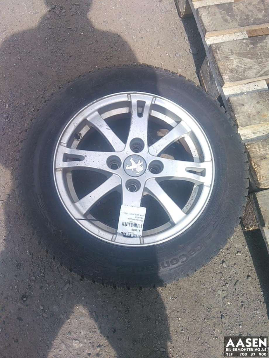 Felg aluminium til Peugeot 2008, 2013-2019 (Type I) (INGEN DELENUMMER.)