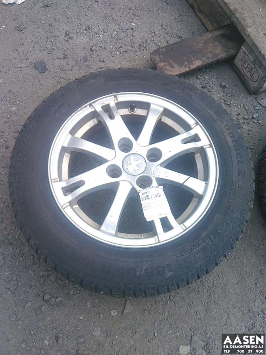 Felg aluminium til Peugeot 2008, 2013-2019 (Type I) (INGEN DELENUMMER.)