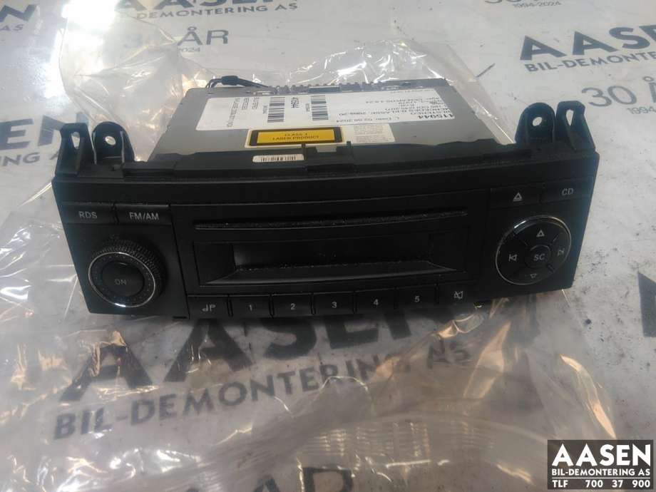 Bilstereo til Mercedes B-Klasse 2008-2011 (Fase 2) (W245) (W245) (A 169 820 05 86|A 169 820 07 86|A 169 820 08 86)