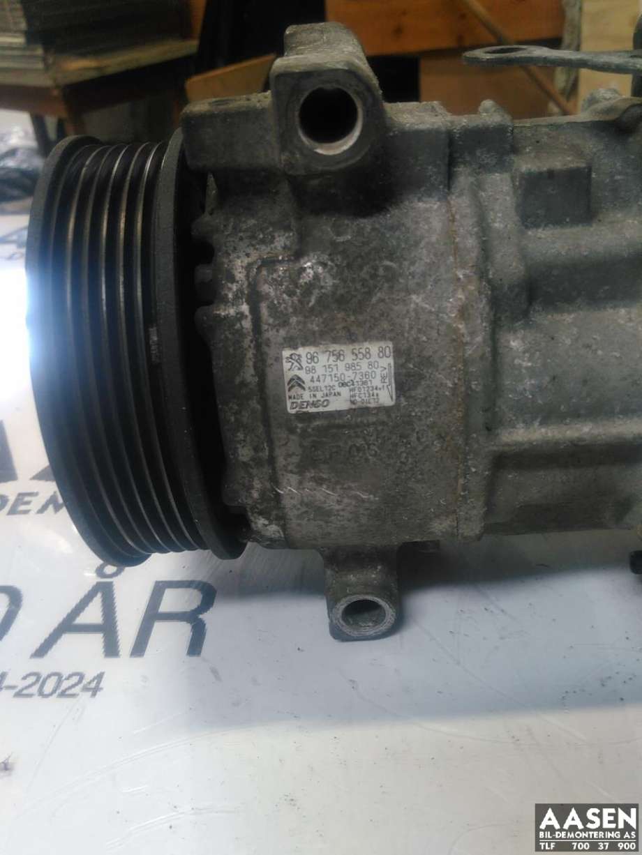 Aircondition kompressor til Peugeot Partner 2019-->> (Type III)  (98 151 985 80|16 172 944 80|16 364 629 80)