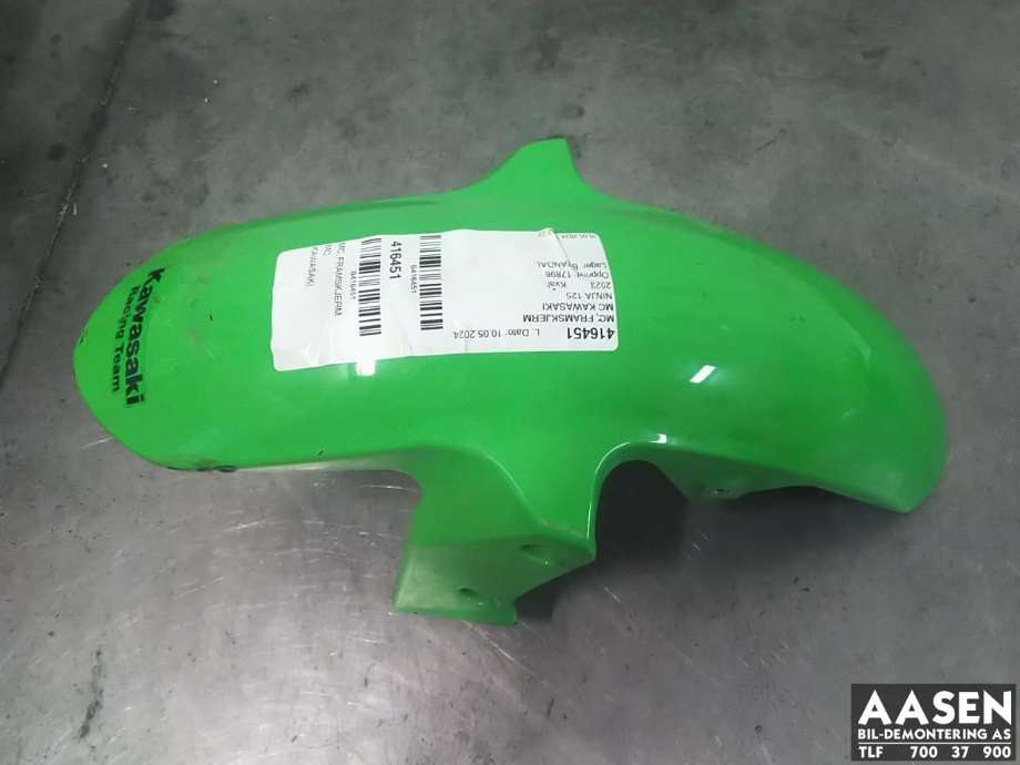 MC, Framskjerm til MC Kawasaki Ninja 125, 2019-->>
