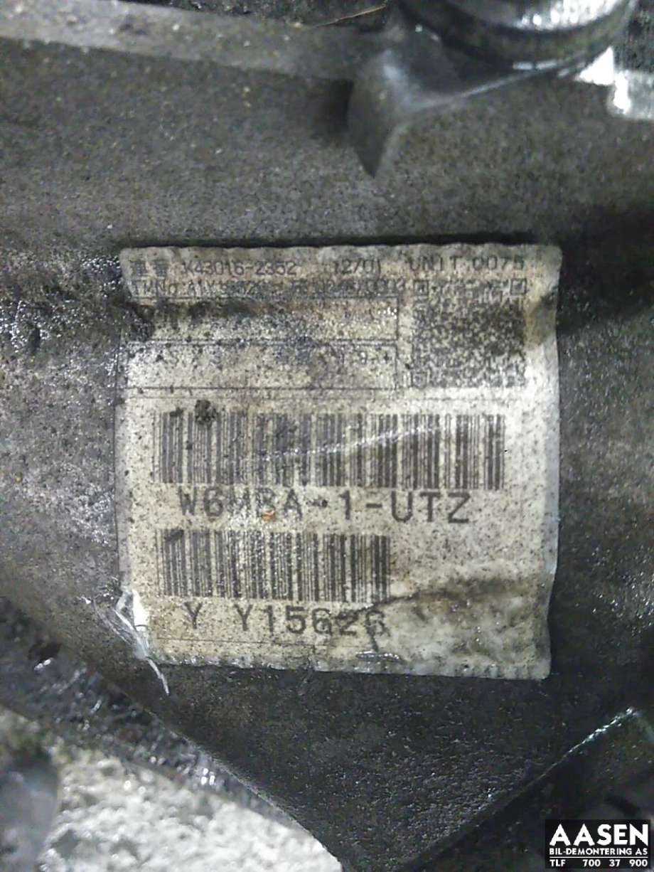 Girkasse 4WD hovedkasse til Mitsubishi ASX 2010-2019  (2500A392|)