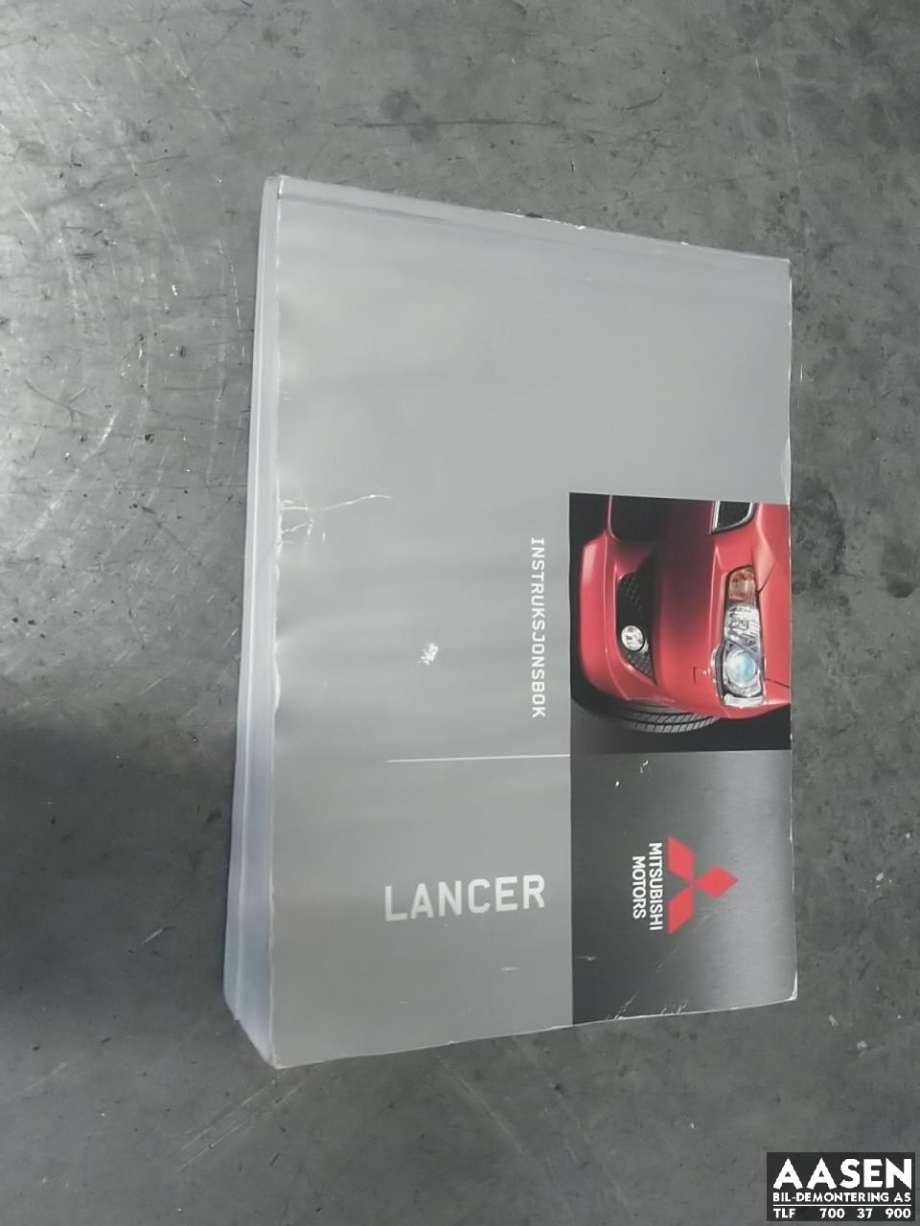 Instruksjonsbok til Mitsubishi Lancer, 2008-2017  (N/F)