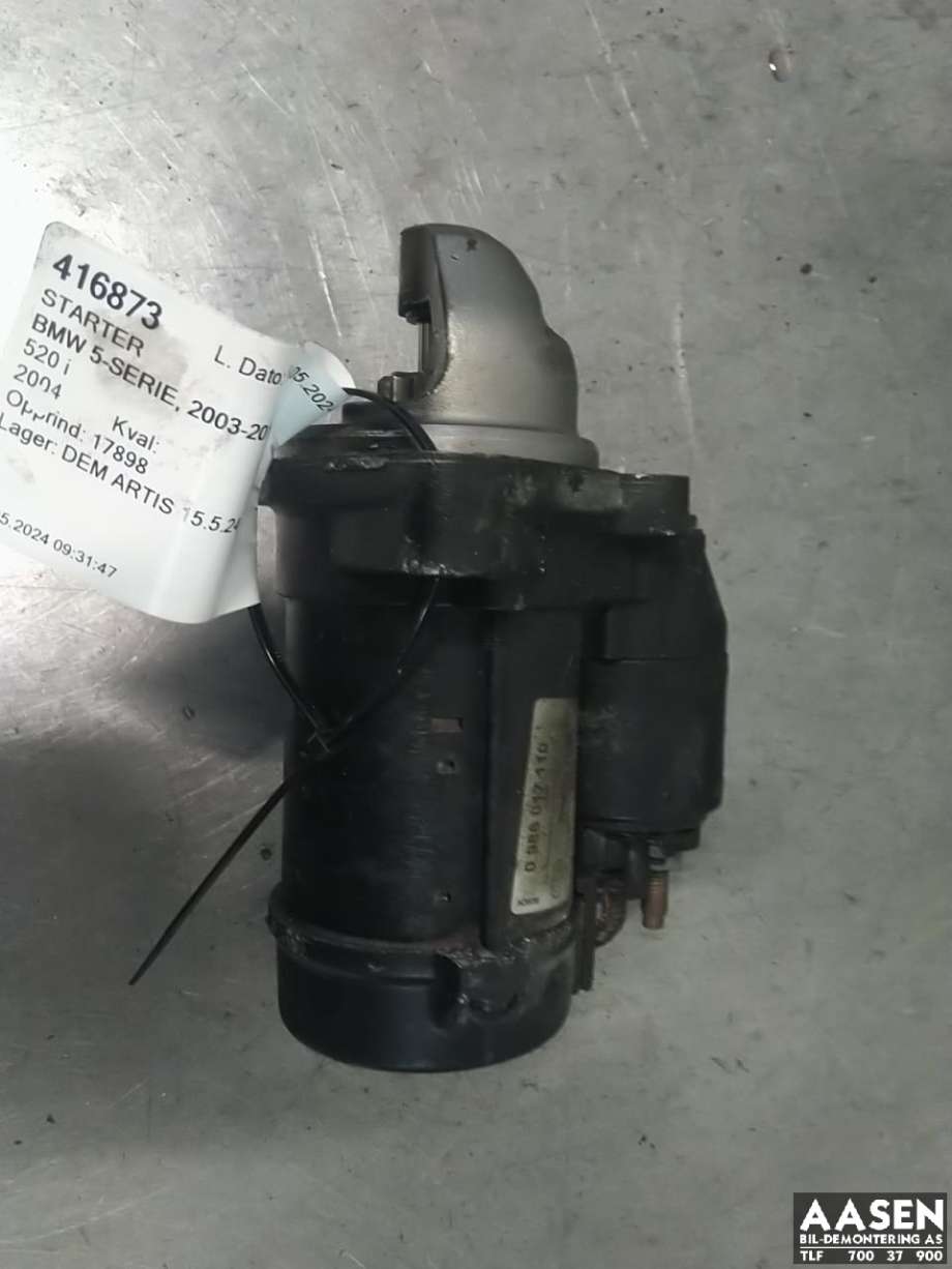 Starter til BMW 5-Serie 2003-2010 (E60/E61) (E60/E61) (12 41 2 354 693|)