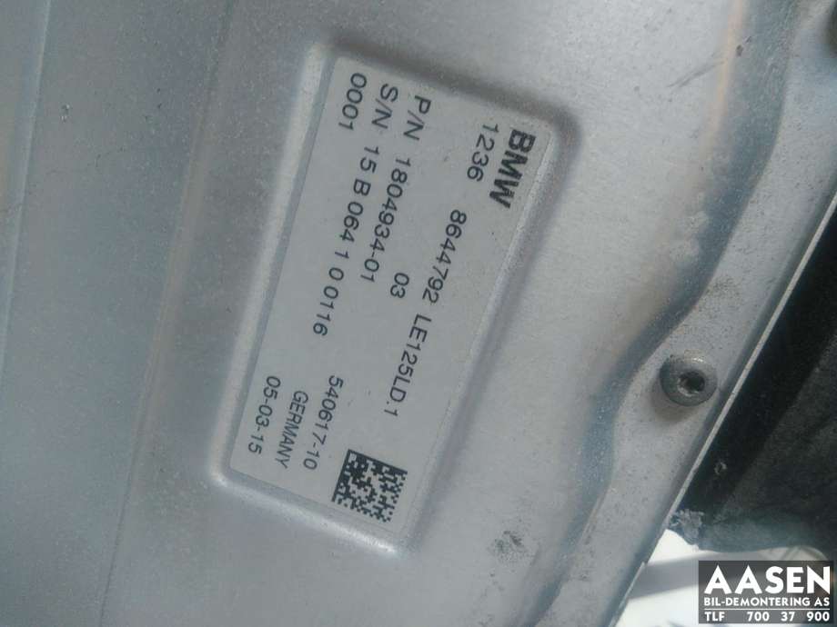 Inverter elbil til BMW i3 2013-2022  (12 36 5 A38 757|)