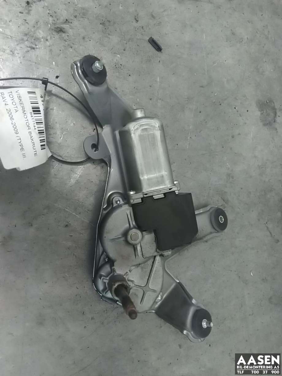 Viskermotor bakrute til Toyota RAV4 2006-2009 (Type III, Fase 1) (8513042061|)