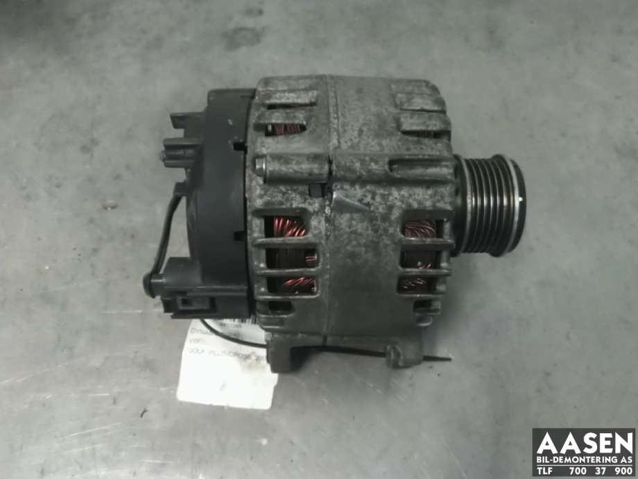 Dynamo diesel til VW Golf, Plus/Cross, 2009-2013 (Fase 2)  (VALEO|03L 903 023 F)