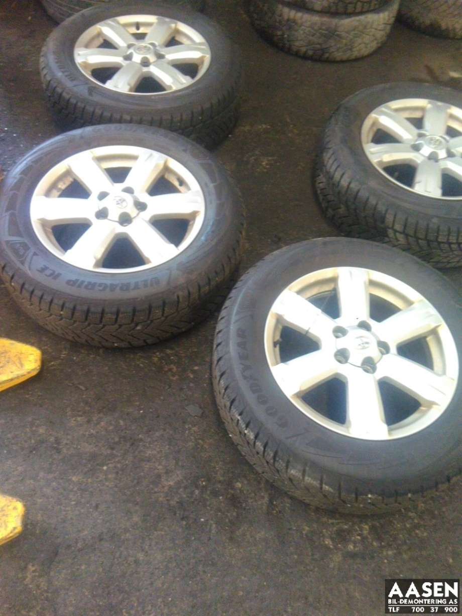 Hjulsett aluminium vinter til Toyota RAV4, 2009-2013 (Type III, Fase 2)  