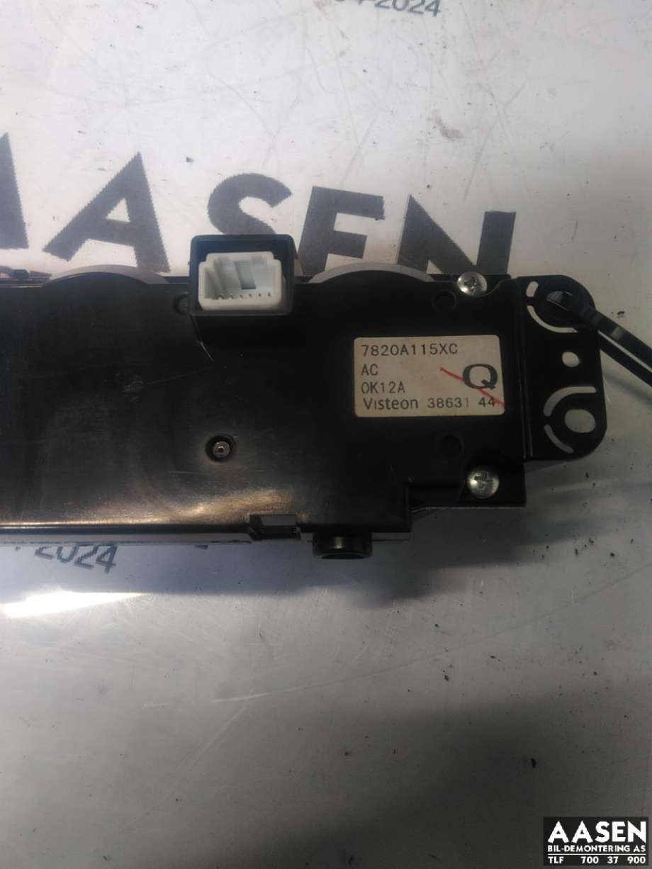 Varmeapparat betjening til Mitsubishi Lancer 2008-2017