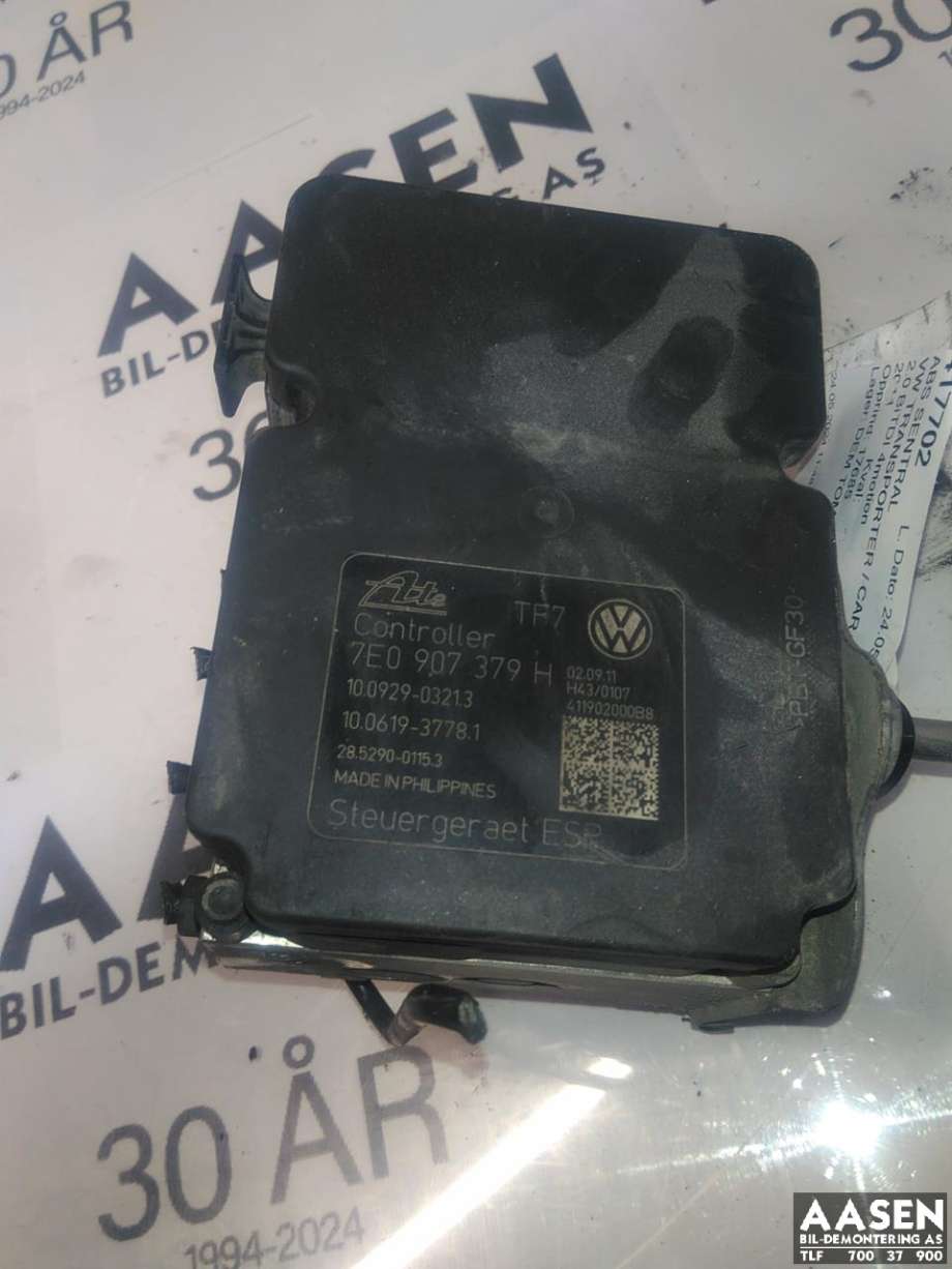ABS sentral til VW Transporter / Caravelle 2009-2015 (Fase 2) (T5) (T5) (7E0 614 517 H|)