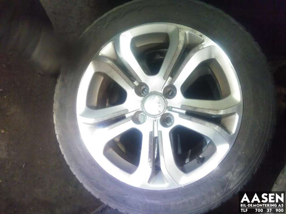 Hjulsett aluminium vinter til Peugeot 208 2012-2019 (Type I)  