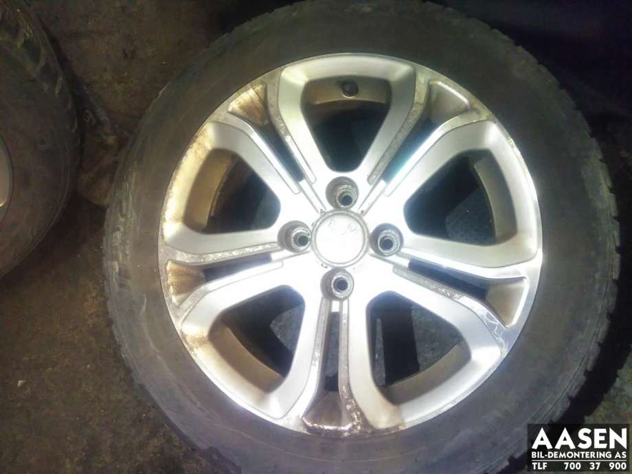 Hjulsett aluminium vinter til Peugeot 208 2012-2019 (Type I)  