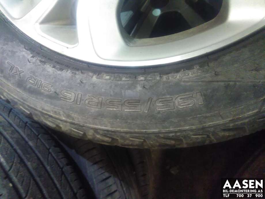 Hjulsett aluminium vinter til Peugeot 208 2012-2019 (Type I)  