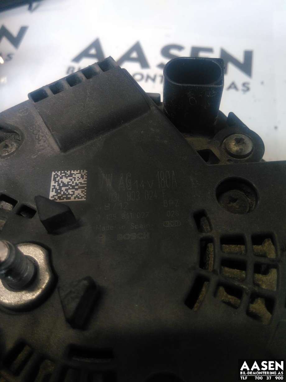 Dynamo diesel til VW Passat 2011-2015 (B7) (B7) (03L 903 024 T|)