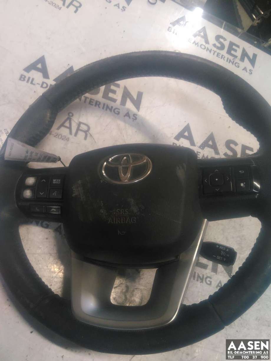 Airbag rattpute til Toyota Hilux, 2016-2020  