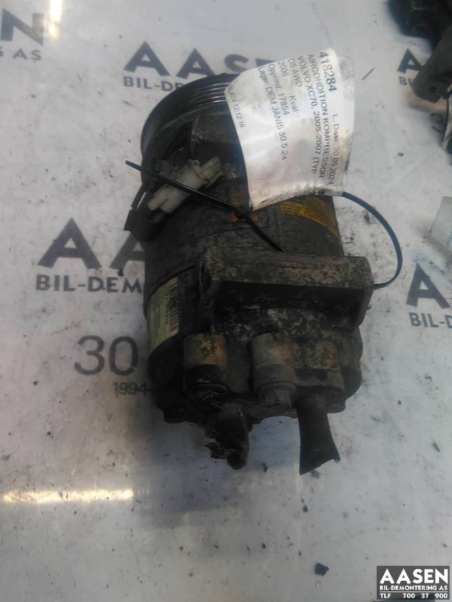 Aircondition kompressor til Volvo XC70, 2005-2007 (Type I, Fase 2) (36001066)