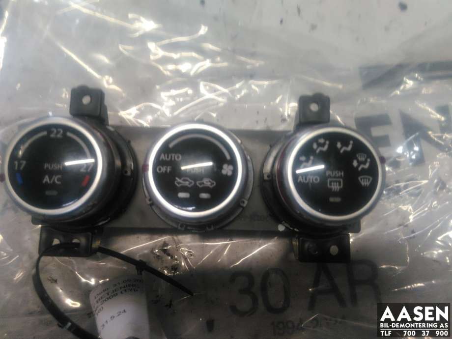 Varmeapparat betjening til Suzuki SX4, 2006-2009 (Type I, Fase 1)  