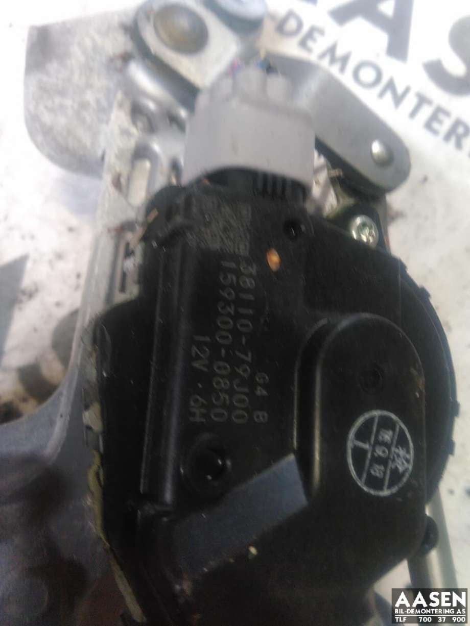 Viskermotor frontrute komplett m/overføring til Suzuki SX4 2006-2009 (Type I, Fase 1)