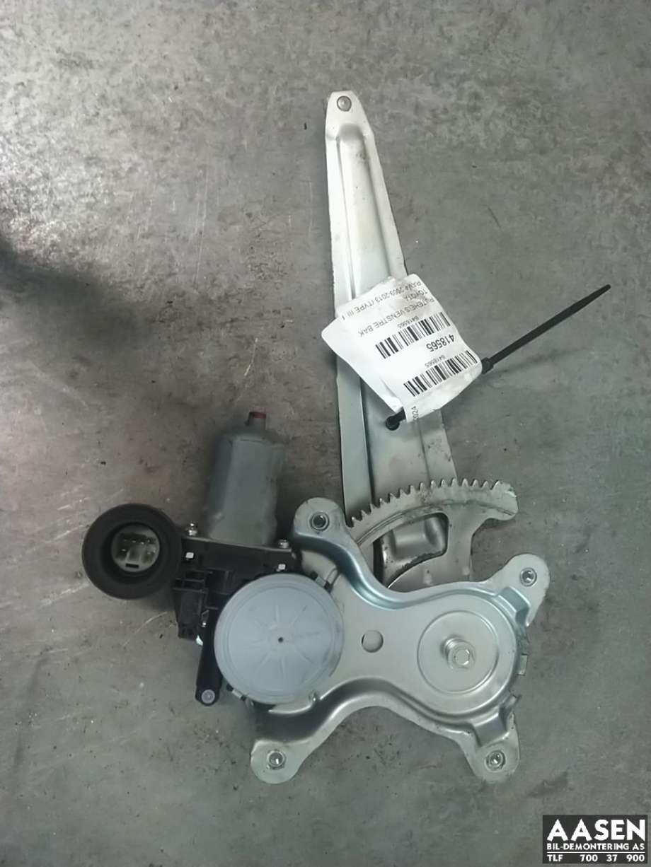Ruteheis venstre bak til Toyota RAV4, 2009-2013 (Type III, Fase 2)  