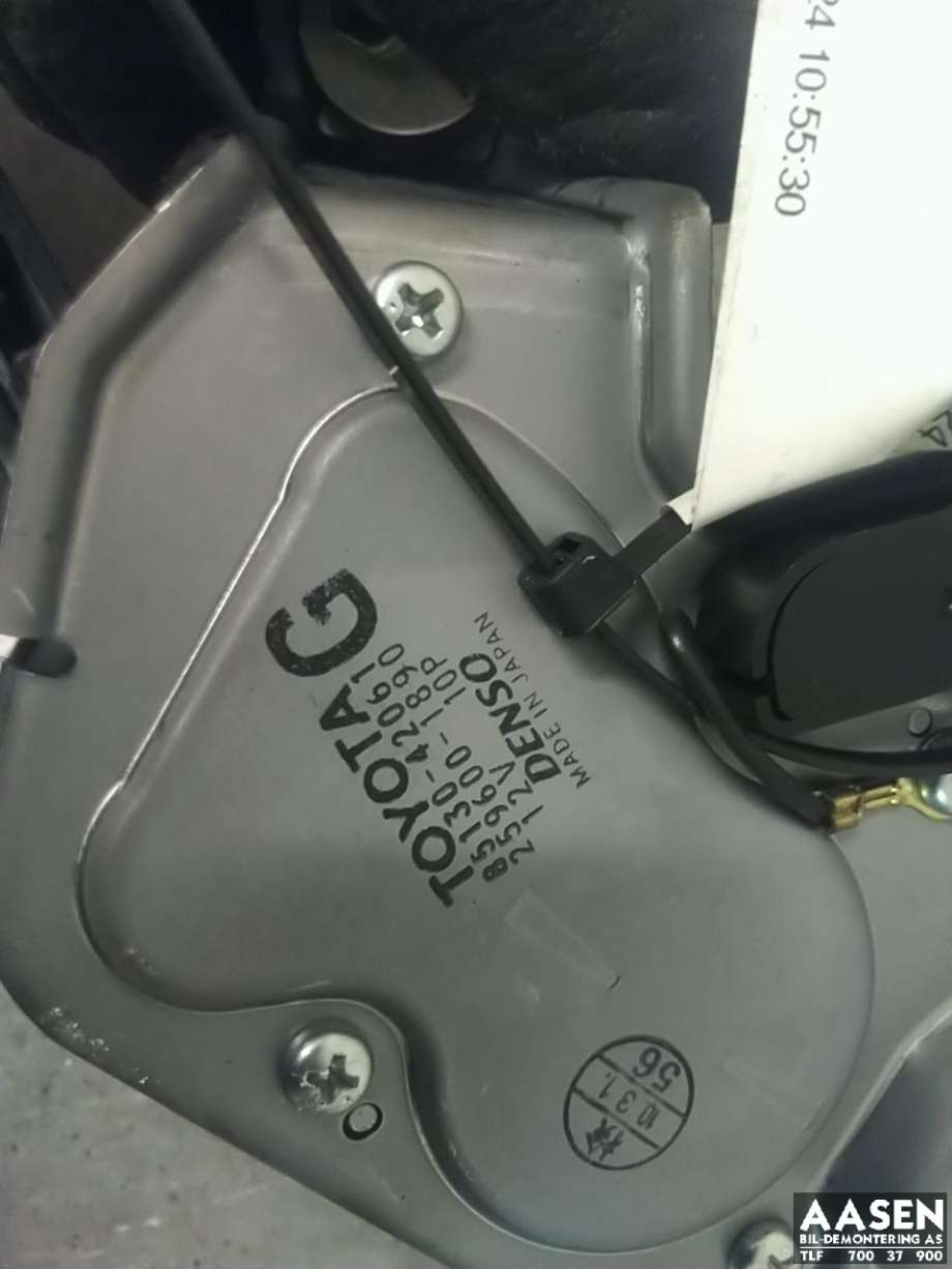 Viskermotor bakrute til Toyota RAV4 2009-2013 (Type III, Fase 2)  
