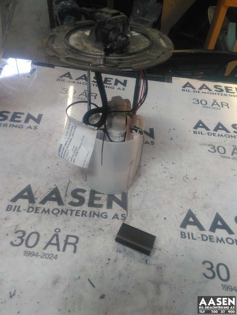 Bensinpumpe elektrisk til Nissan Qashqai, 2014-2021 (Type II)  (170404ED0A)