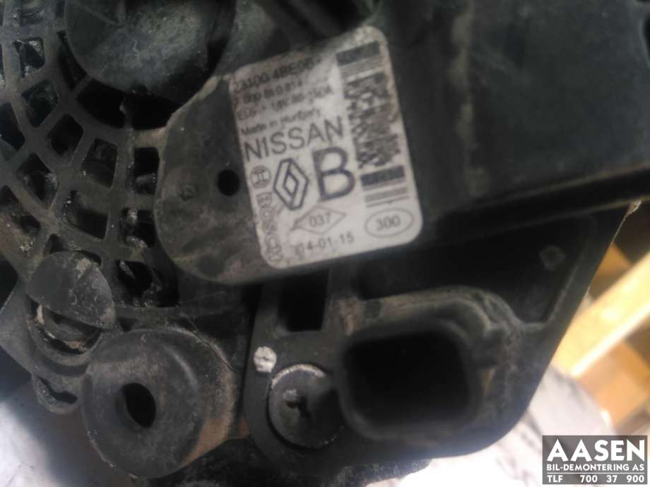 Dynamo til Nissan Qashqai 2014-2021 (Type II) (231004BE0B|)