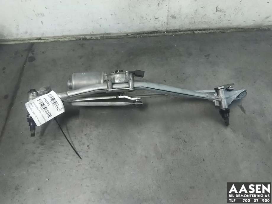 Viskermotor frontrute komplett m/overføring til BMW 3-Serie, 2005-2011 (E90/E91/E92/E93) (E90/E91/E92/E93) (61 61 7 161 711)