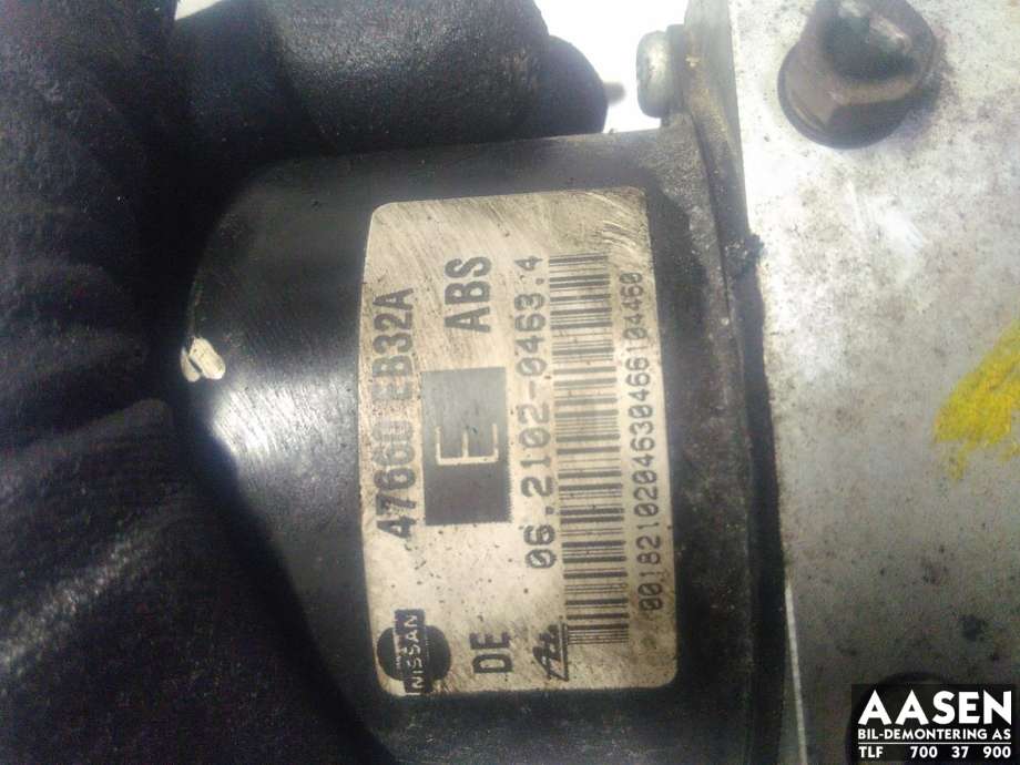 ABS sentral til Nissan Navara 2005-2010 (Fase 1) (D40) (D40) (47660EB33C|47660EB33D|)