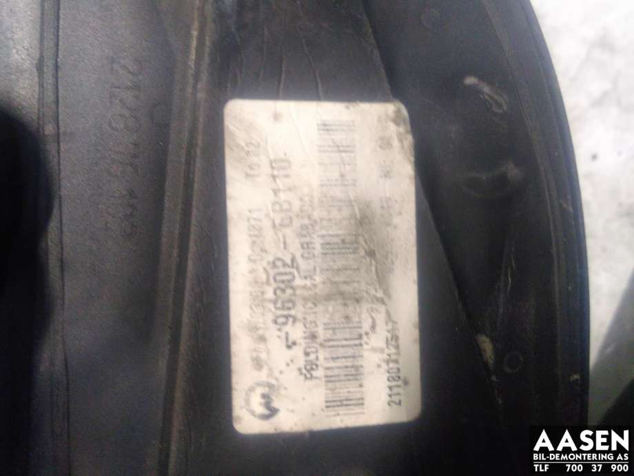 Speil venstre til Nissan Navara 2005-2010 (Fase 1) (D40) (D40) (96302EB110|)