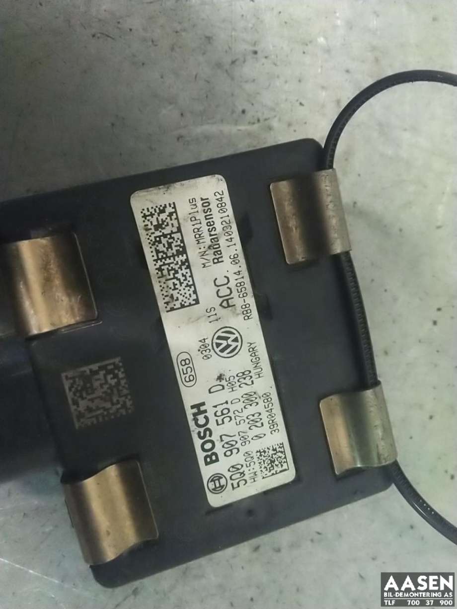 Sensor radar til VW Golf VII 2012-2017 (Fase 1)  (5Q0 907 561 F|)