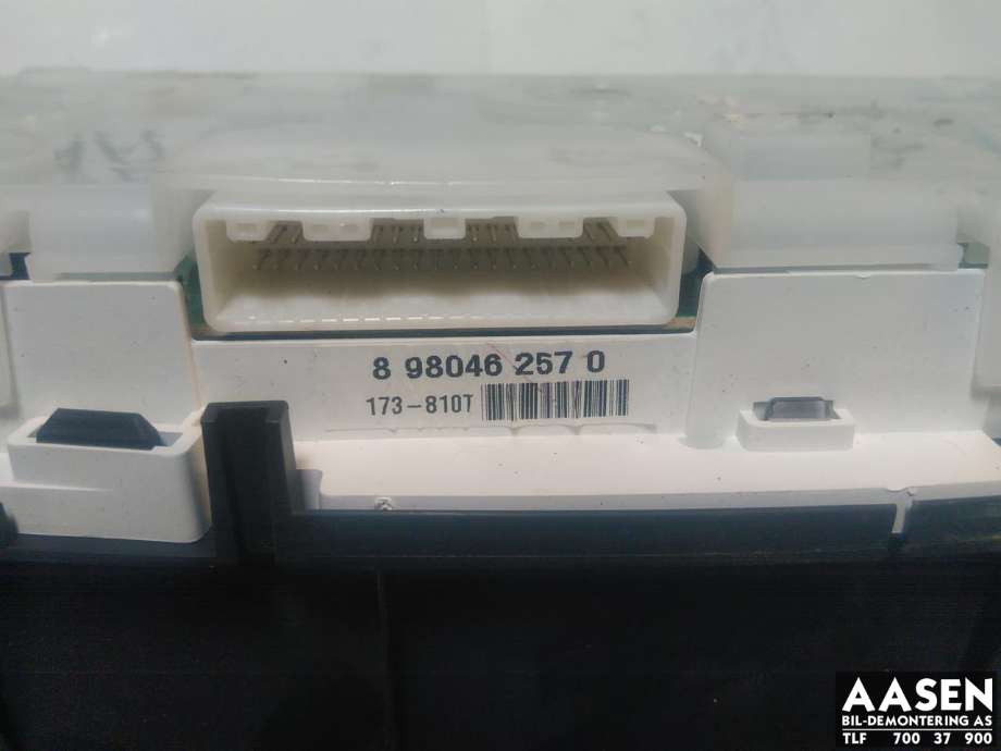 Instrumentpanel til Isuzu D-Max 2007-2012 (Type I)  
