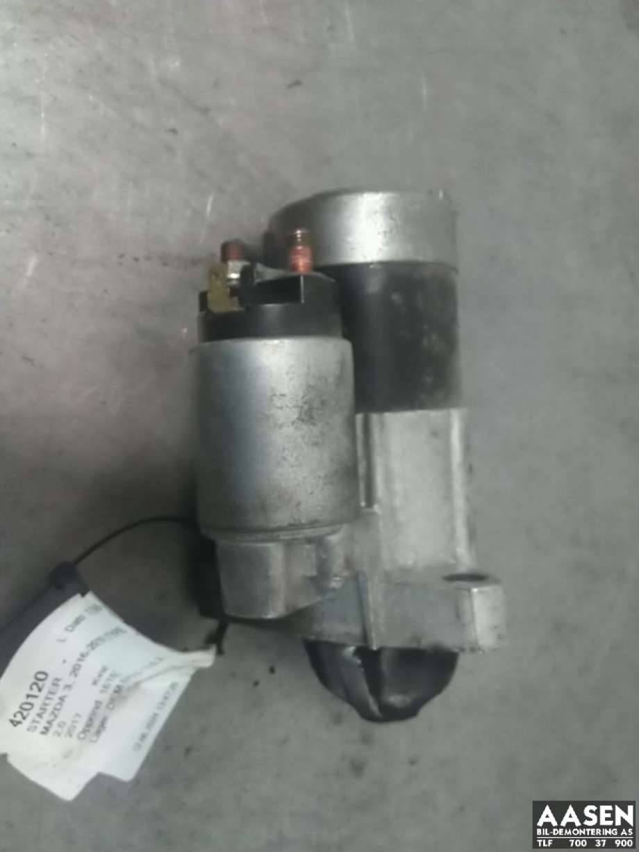 Starter til Mazda 3, 2016-2019 (Type III, Fase 2)  (PE09-18-400)