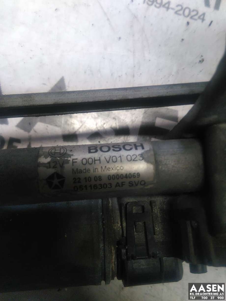 Viskermotor frontrute komplett m/overføring til Dodge Journey 2008-2010  