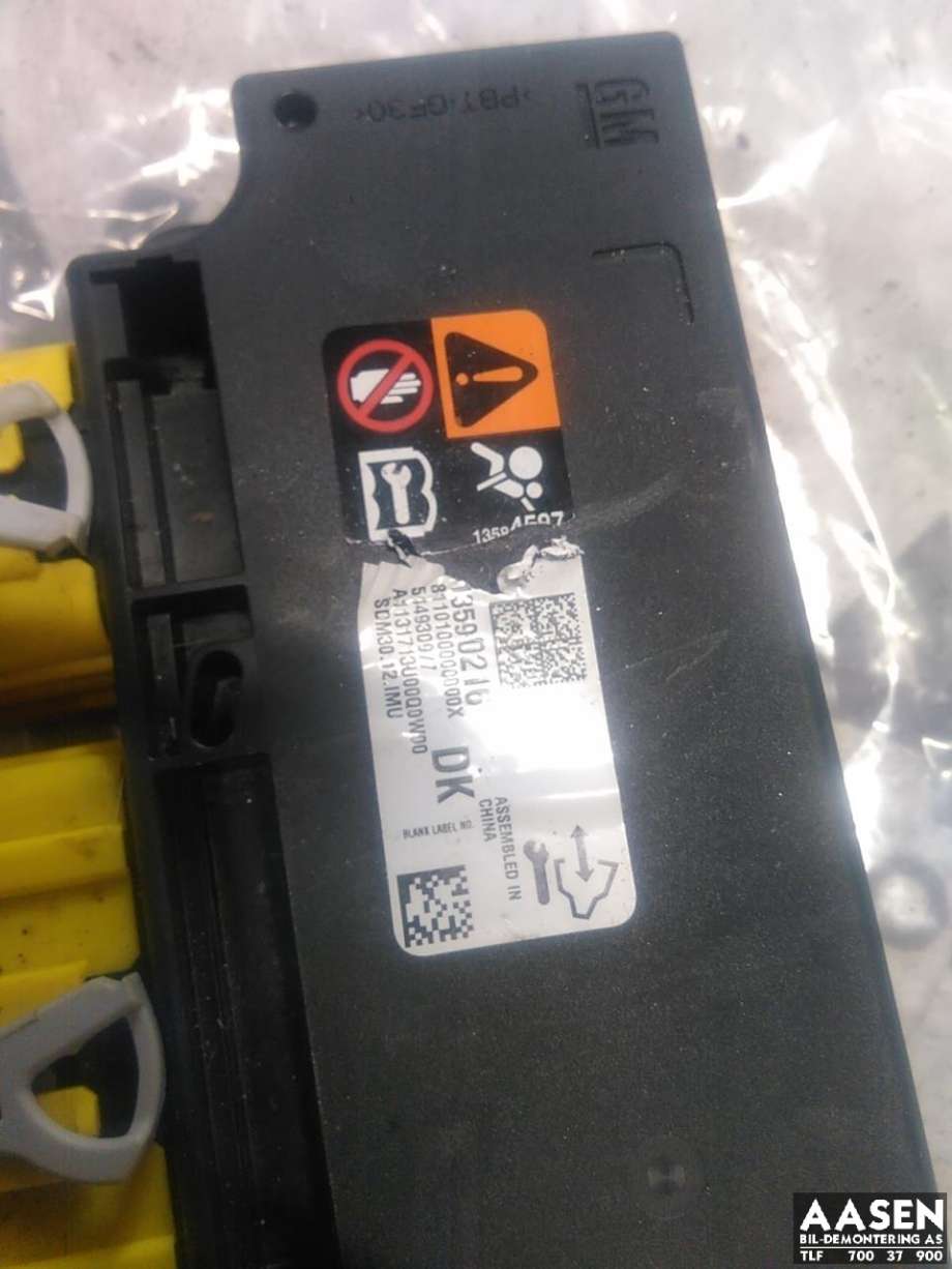 Airbag elektronikk til Chevrolet Trax 2013-2014  (13590216|544930977|)