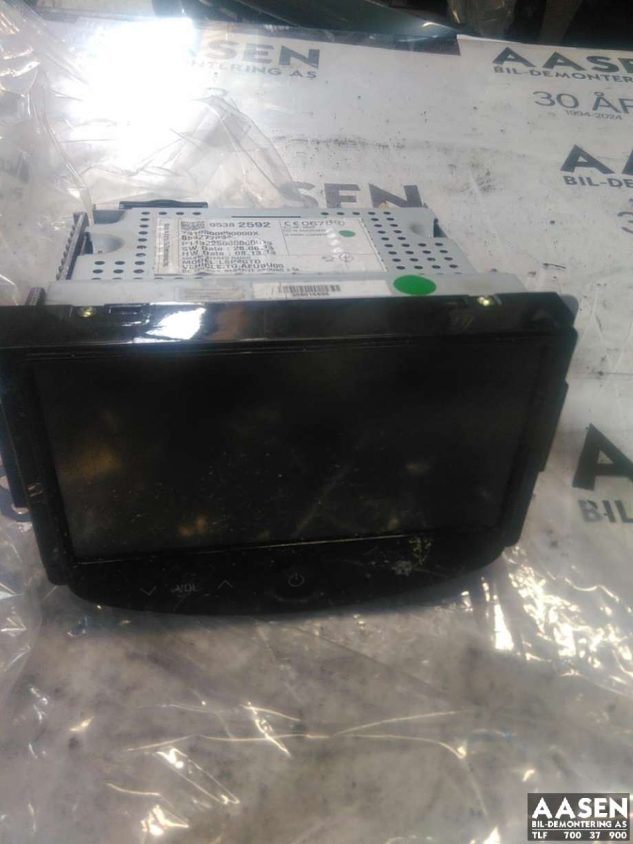 Bilstereo til Chevrolet Trax 2013-2014