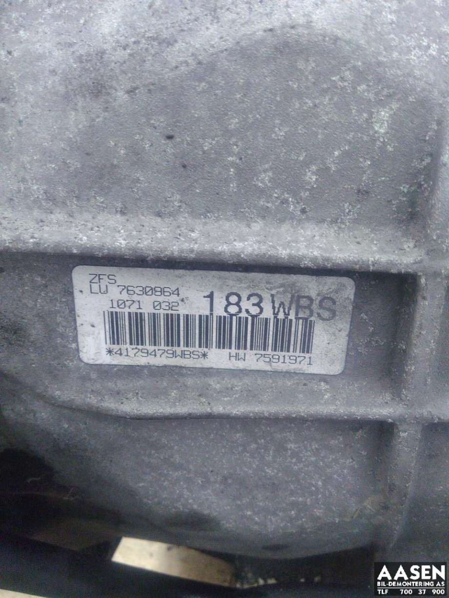 Girkasse automat til BMW 3-Serie 2005-2011 (E90/E91/E92/E93) (E90/E91/E92/E93) (24 00 7 630 964|)
